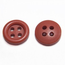 Ґудзик бордовий, 10 мм | furnitura.com.ua