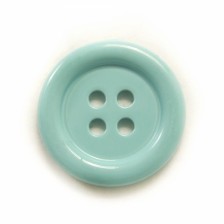 Ґудзик блакитний метал, 18 мм