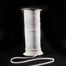 Резинка білизняна 10 мм, боб 100 м-біла | furnitura.com.ua