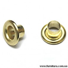 блочка золото D  5 мм, упак 5000 шт +кольцо | furnitura.com.ua