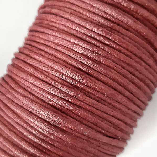 шнур корсетный серо-лиловый, 2 мм