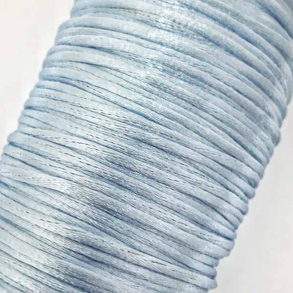 шнур корсетний холодний блакитний, 2 мм
