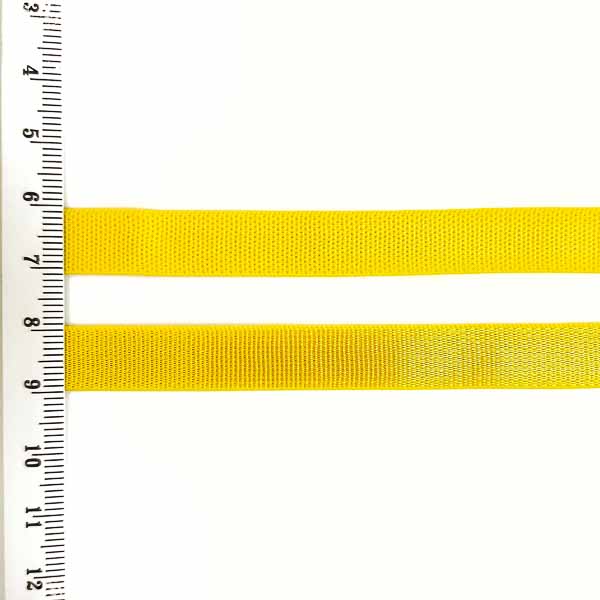 Резинка для бретелі жовта, 1 см
