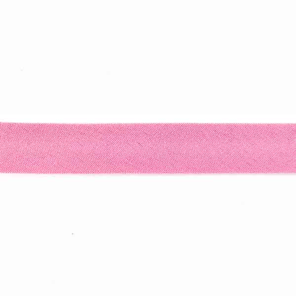 Косая бейка розовая, 15 мм
