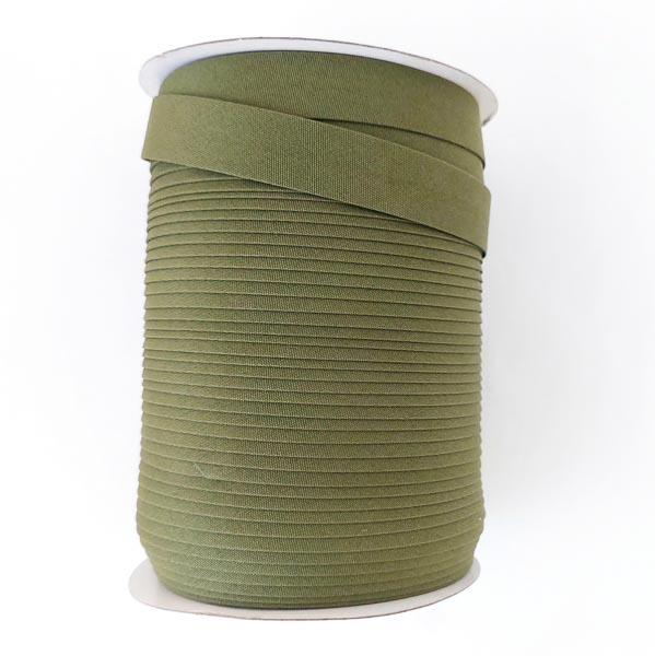 Рулочка поліестер 1.5 см колір 065-хакі 