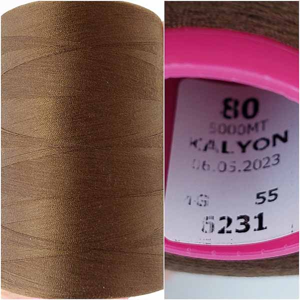 нитка Kalyon №80 колір 6231