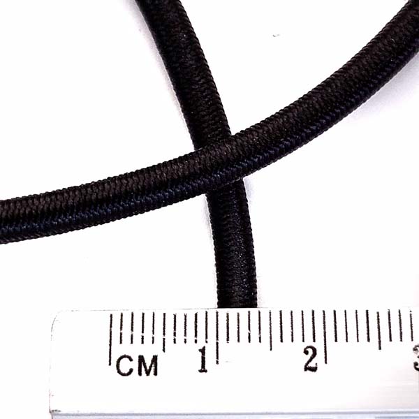 канат-резинка 4мм - чорна