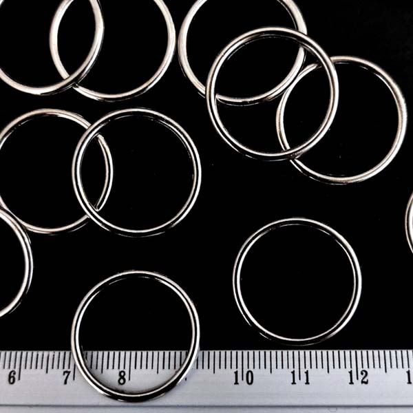 Регулятор кольцо никель, 20 мм 
