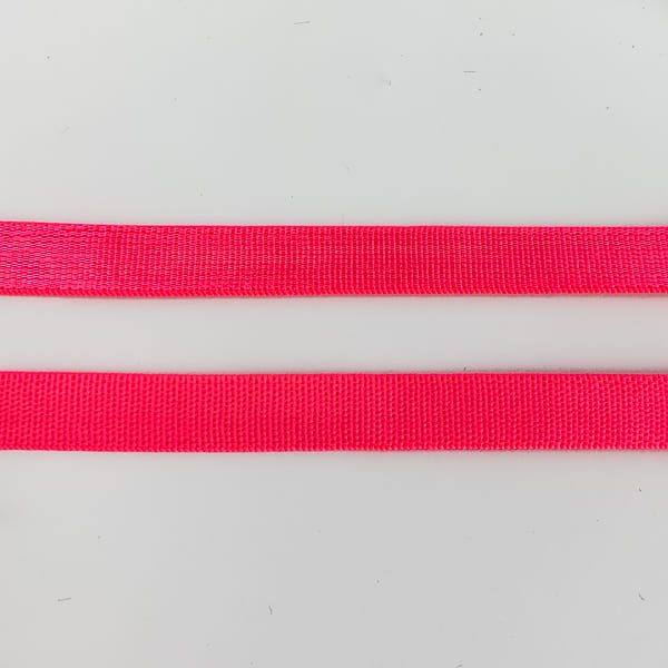 Резинка для бретелі рожевий неон, 1 см