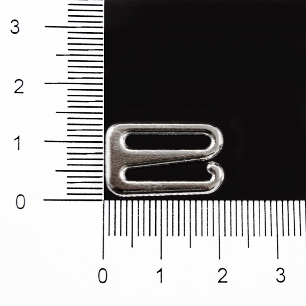 Регулятор с крючком серебро металл, 1.5 см