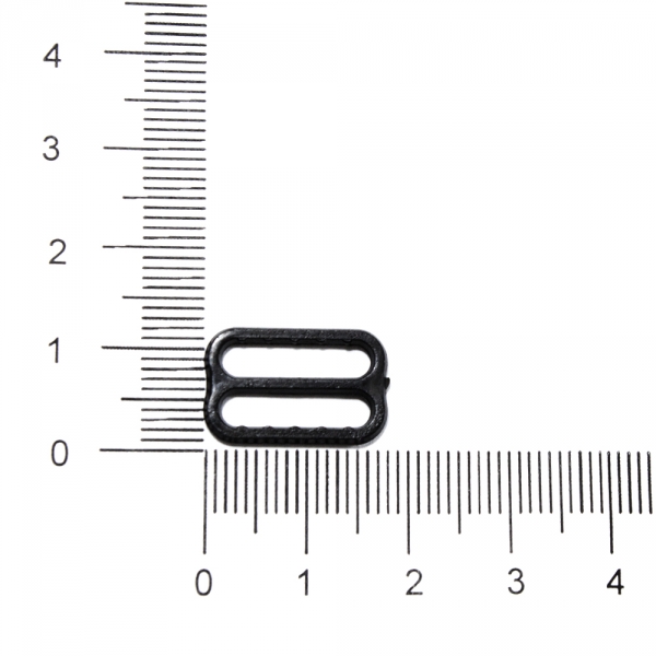 Регулятор вісімка чорна пластик, 1.2 см