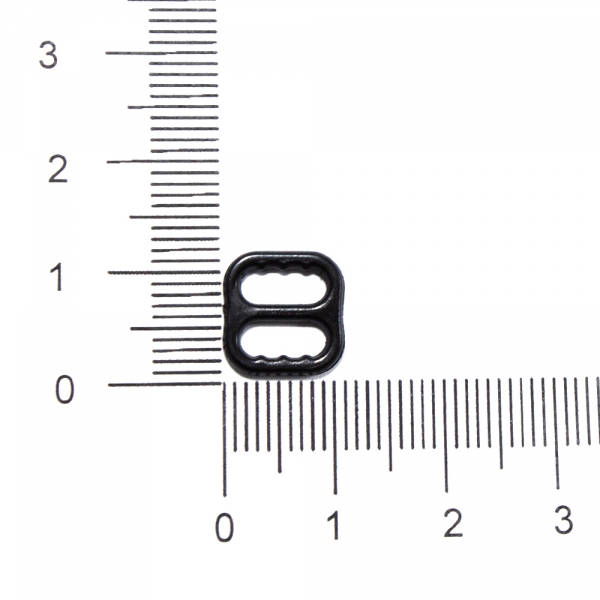 Регулятор восьмерка черная пластик, 0.8 см