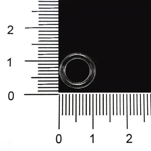 Регулятор кільце прозоре пластик, 0.8 см