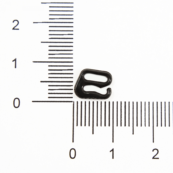 Регулятор із гачком чорний пластик, 0.6 см