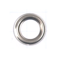 Кольцо под блочку никель, 6мм,5000 шт