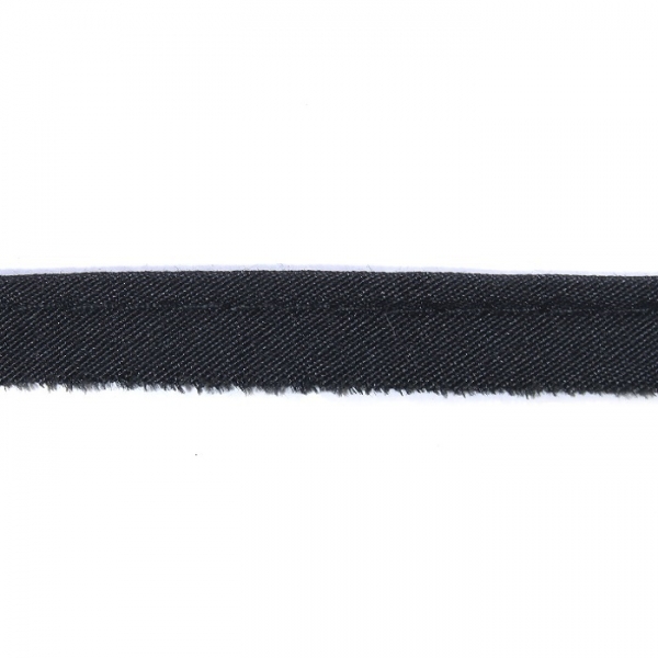 Кант Х/Б чорний, 1.2 см