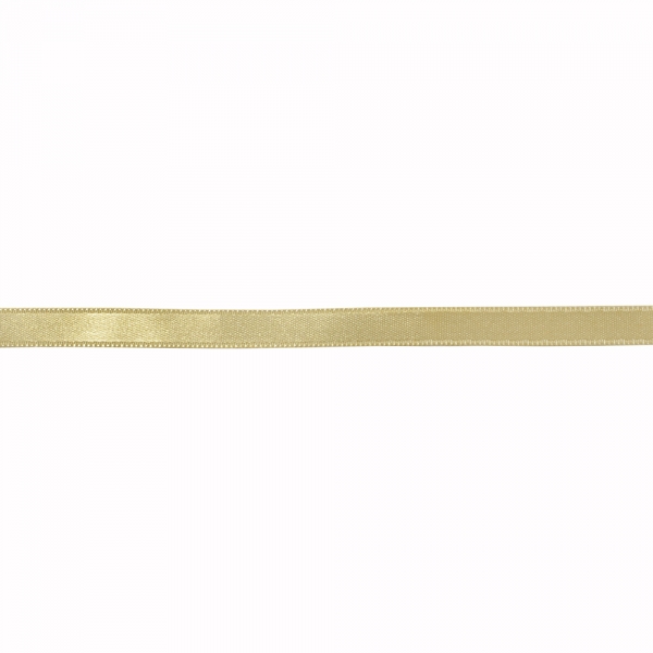 Стрічка атласна світло-жовта, 1 см