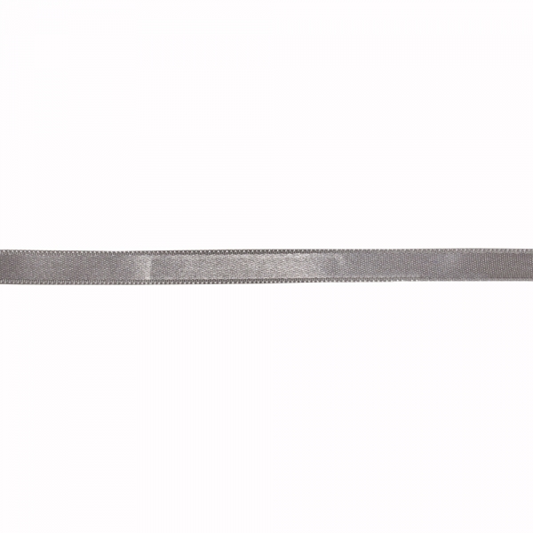 Стрічка атласна сіра, 1 см