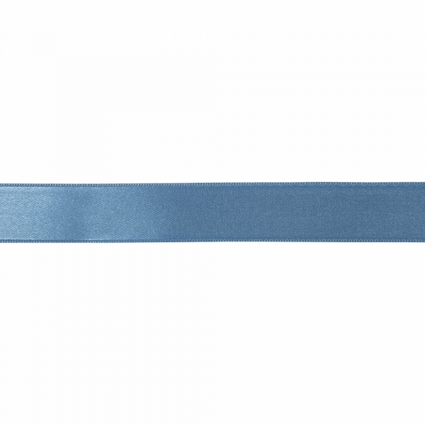 Стрічка атласна синя, 3 см