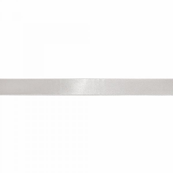 Стрічка атласна світло-сіра, 3 см