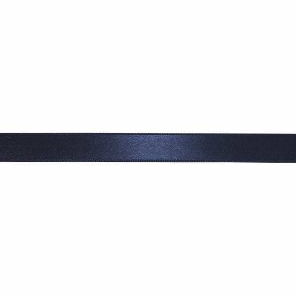 Стрічка атласна темно-синя, 2 см