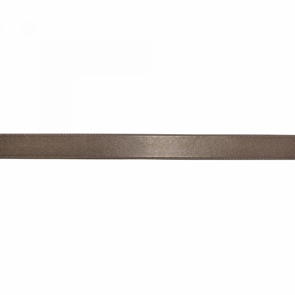 Стрічка атласна коричнева, 2 см