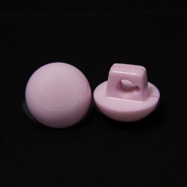 Пуговица розовая, 12 мм