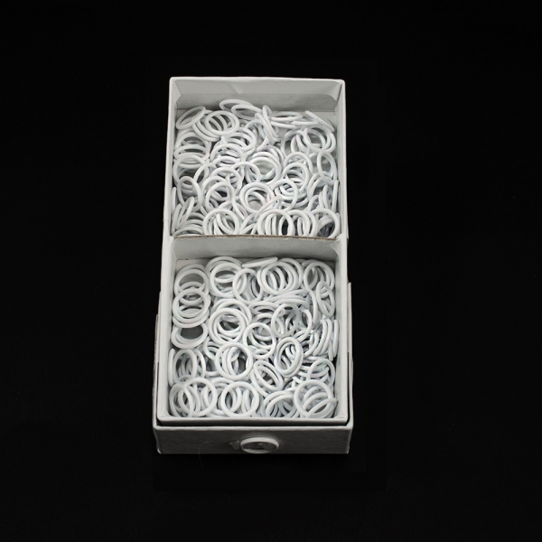 регулятор кольцо с бел эмалью 0,8 см, 250 шт